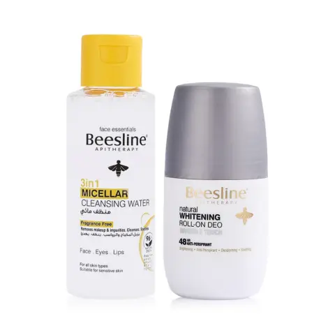 Beesline White Deo Roll On + Micellar Water Invisible Touch 50Ml thumbnail 2