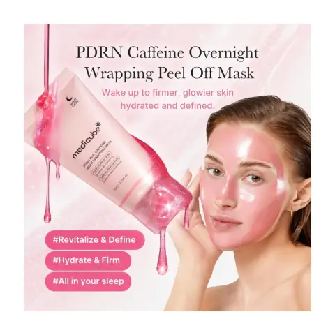 Medicube Pdrn Pink Caffeine Night Wraping Mask 75Ml thumbnail 2