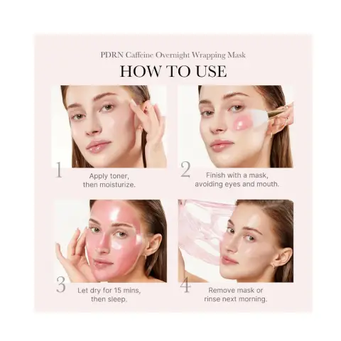 Medicube Pdrn Pink Caffeine Night Wraping Mask 75Ml thumbnail 3