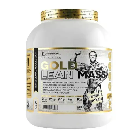 Kevin Levrone Gold Lean Mass Vanilla Powder 3Kg  thumbnail 1