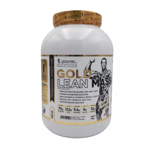 Kevin Levrone Gold Lean Mass Chocolate Powder 3Kg 7922 thumbnail 1