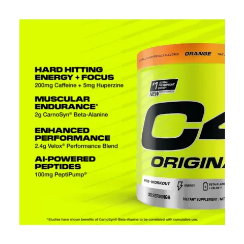 Cellucor C4 Original Prewrkout Orange 455G  thumbnail 2