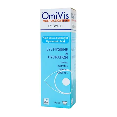 Omivis Multi Action Eye Wash 100mL thumbnail 1