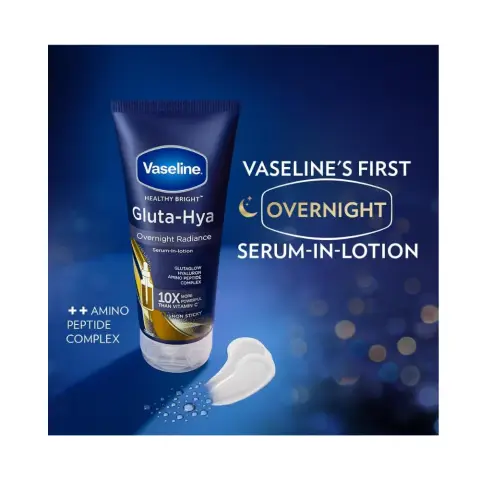 Vaseline Gluta-Hya Overnight Radiance Restore Lotion 200Ml thumbnail 2