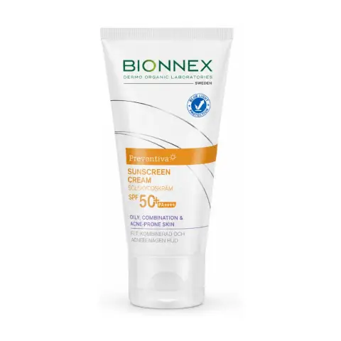 Bionnex Preventiva SPF50+ Sunscreen Cream For Oily Skin, Combination & Acne-Prone Skin 50mL thumbnail 2