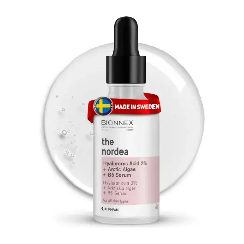 Bionnex The Nordea Hydrating Serum with Hyaluronic Acid 2%, Arctic Algae, and Vitamin B5 – For Deep Hydration, Skin Barrier Repair, and Elasticity 30mL thumbnail 1