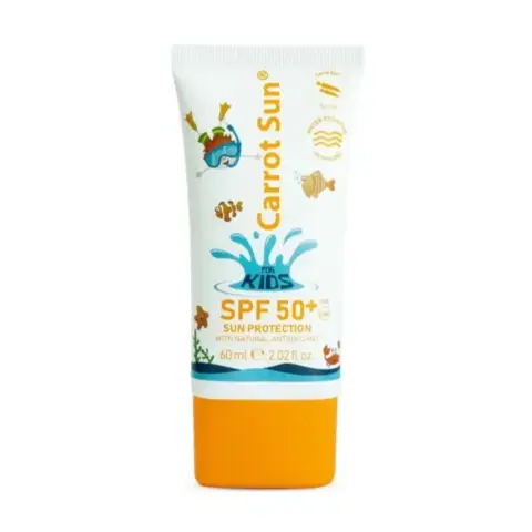 Carrot Sun Sunscreen Cream Kids Spf50 60Ml 