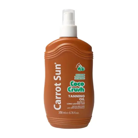 Carrot Sun Cococrush Tanning Oil 200Ml  thumbnail 1