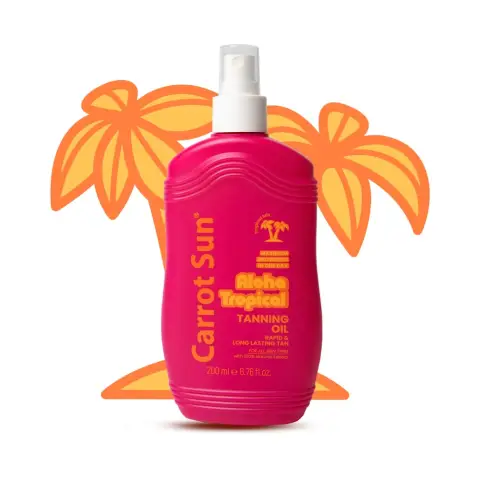 Carrot Sun Aloha Tropical Fruits Tan Oil 200Ml  thumbnail 1