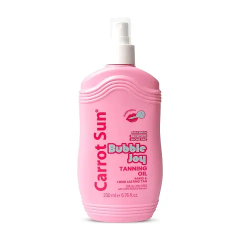 Carrot Sun Bubble Joy Tanning Oil 200Ml  thumbnail 2