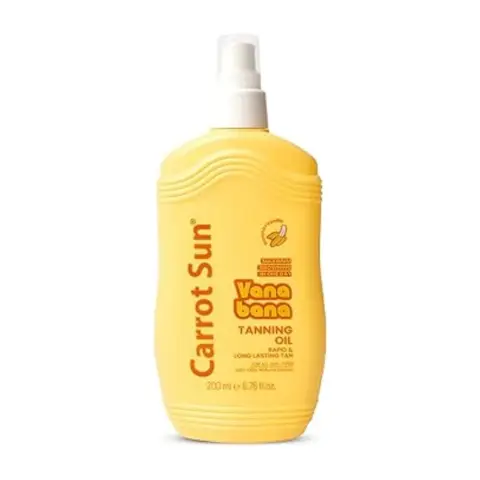 Carrot Sun Vanabana Tanning Oil 200mL thumbnail 1