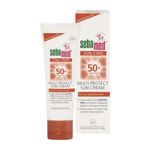 Sebamed Sun Care Cream Spf50+Very High Protection 75Ml  thumbnail 1