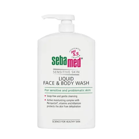 Sebamed Liquid Face & Body Wash 1000Ml thumbnail 1