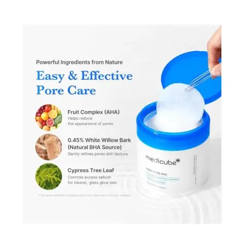 Medicube Zero Pore Aha & Bha 155G 70 Pads thumbnail 2