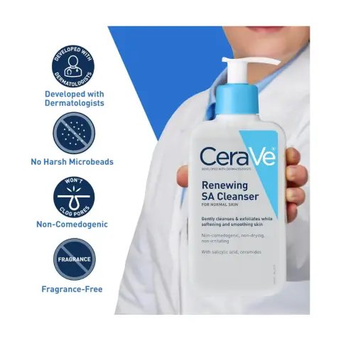 Cerave Renewing Sa Cleanser 473Ml thumbnail 2