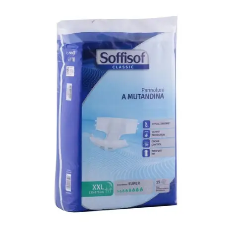 Soffisof Classic Adult Daiper Xxl 15S  thumbnail 1