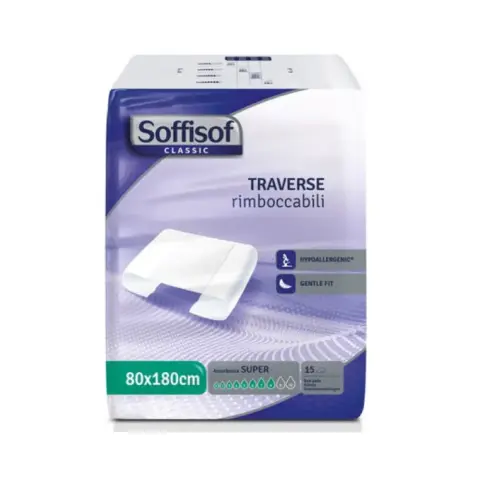 Soffisof Classic Bed Pads 80X180Cm 15s thumbnail 1