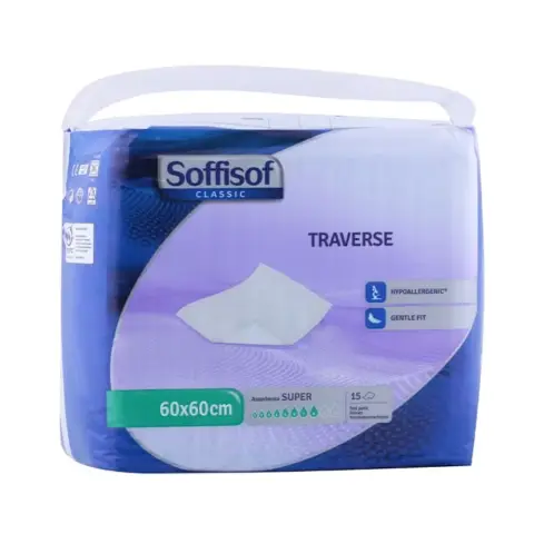 Soffisof Classic Bed Pads 60X60Cm L 15S thumbnail 1