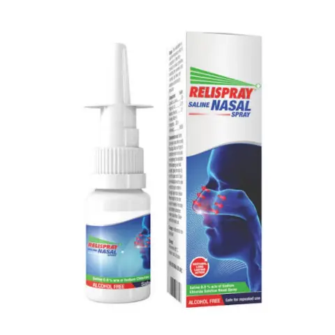 Relispray Saline Nasal Spray 15mL thumbnail 1