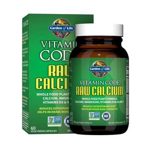 Garden Of Life Vitamin Code Raw Calcium 60 Veg Capsules thumbnail 1