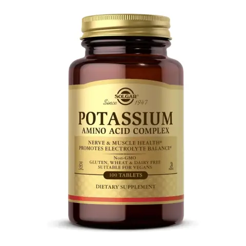 Solgar Potassium Tablets – 100 Tablets thumbnail 1