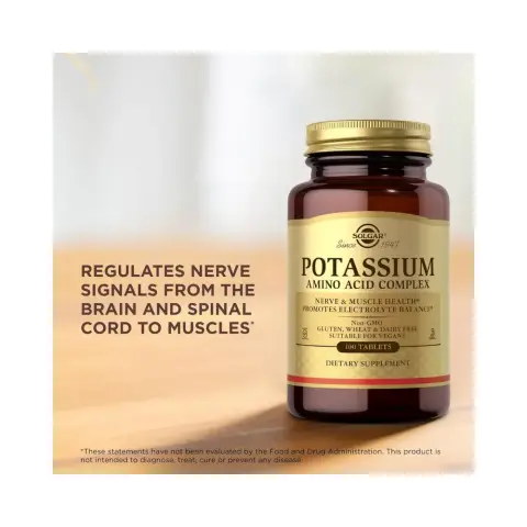 Solgar Potassium Tablets – 100 Tablets thumbnail 3
