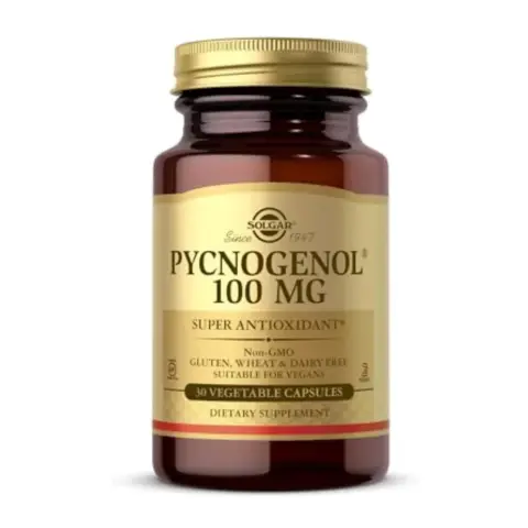 Solgar Pycnogenol 100mg Vegetable Capsules – 30 Capsules thumbnail 1