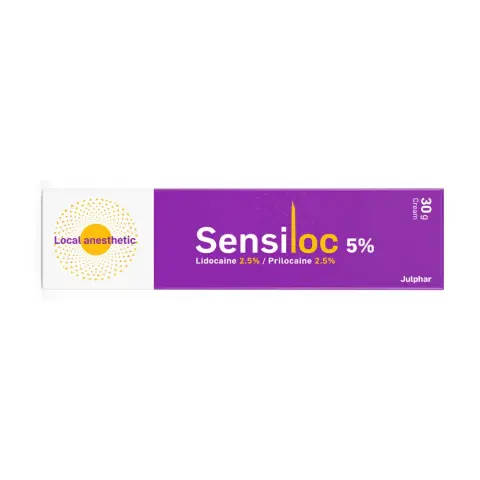 Sensiloc 5% Cream 30g thumbnail 1