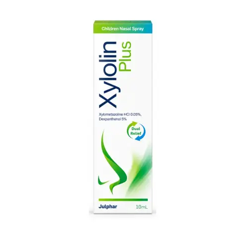 Xylolin Plus Children's 0.05% Nasal Spray 10ml thumbnail 1