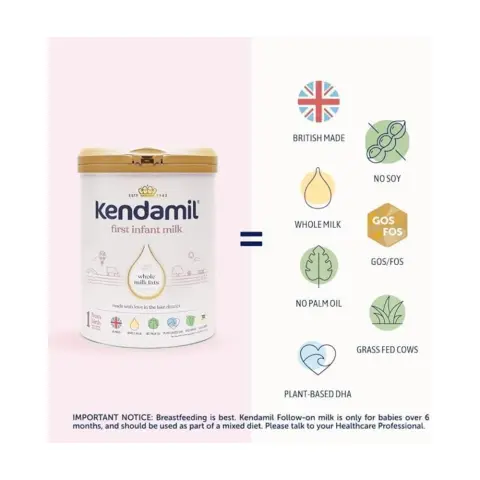 Kendamil First Infant Milk Stage 1 Milk 800g thumbnail 2