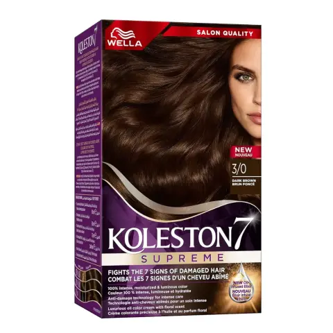 Wella Koleston Supreme Dark Brown 3/0 Kit  thumbnail 1
