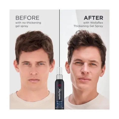 Wella Men Full Boost Thick Gel Spray 150Ml  thumbnail 3