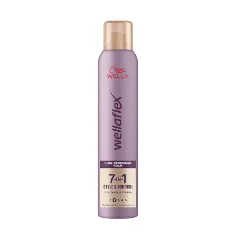 Wella Deluxe Curl Refresher Foam 200Ml  thumbnail 1