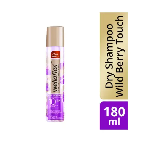 Wellaflex Wild Berry Touch Dry Shampoo 180Ml  thumbnail 1