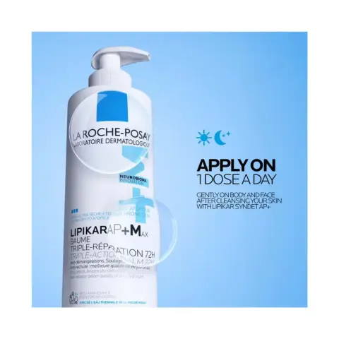 La Roche Posay Lipikar Ap+Max Baume Triple-Repair Balm 400Ml thumbnail 2