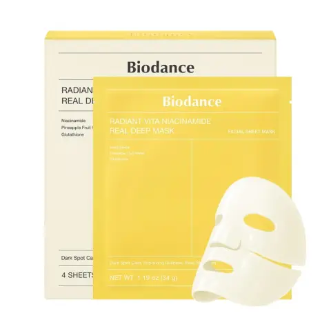 Biodance Vita Niacinamide Real Deep Mask 4S thumbnail 1