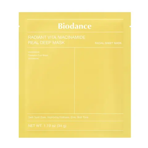 Biodance Vita Niacinamide Real Deep Mask 4S thumbnail 2