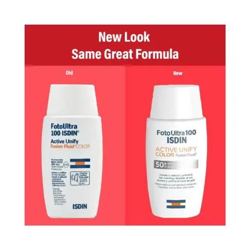 Isdin Fotoultra 100 Activ Unify Fusion Fluid Color Sunscreen 50Ml thumbnail 2