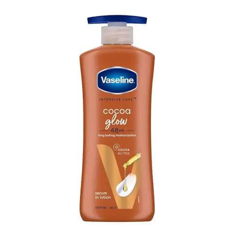 Vaseline Cocoa Glow Dry Skin Body Lotion 400Ml thumbnail 1