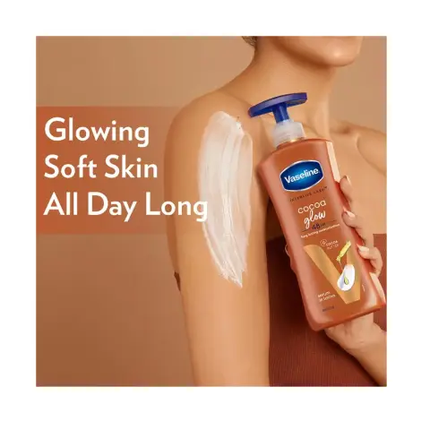 Vaseline Cocoa Glow Dry Skin Body Lotion 400Ml thumbnail 2