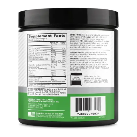 Optimum Nutrition Creatine Orange Passion Fruit 360G thumbnail 4