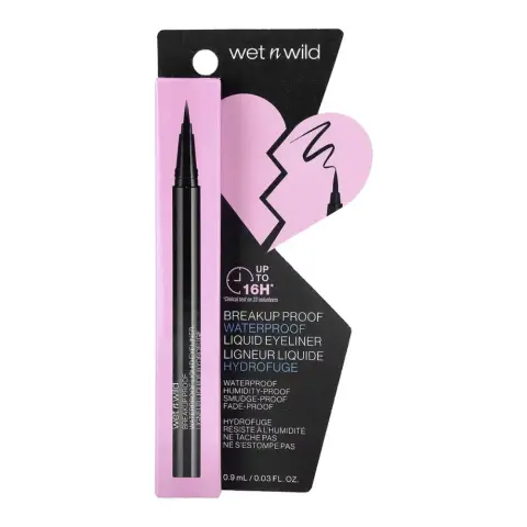Wet N Wild Breakup Proof Liquid Eyeliner 111509E thumbnail 1