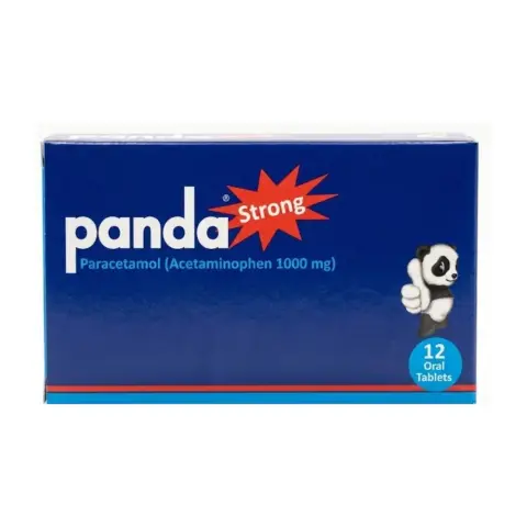 Panda Strong 1000mg 12 Tablets thumbnail 1