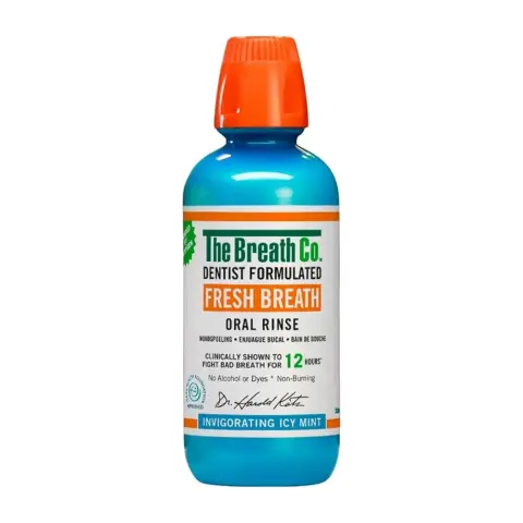 The Breath Fresh Breath Oral Rinse Invigorating ICY Mint Flavor 16 fl oz 500 ml thumbnail 1