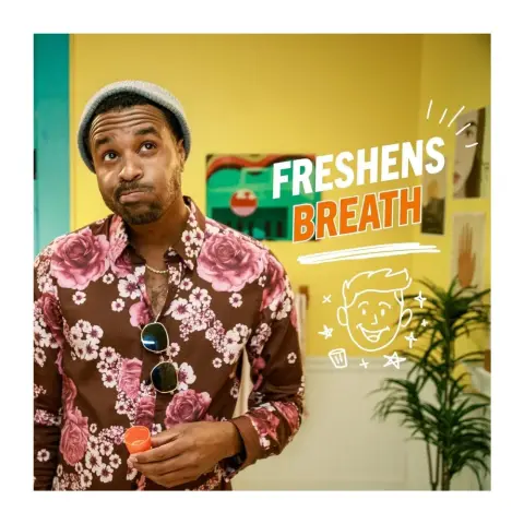 The Breath Fresh Breath Oral Rinse Invigorating ICY Mint Flavor 16 fl oz 500 ml thumbnail 4