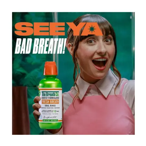 The Breathco Fresh Breath Mild Mint Oral Rinse 500Ml thumbnail 3