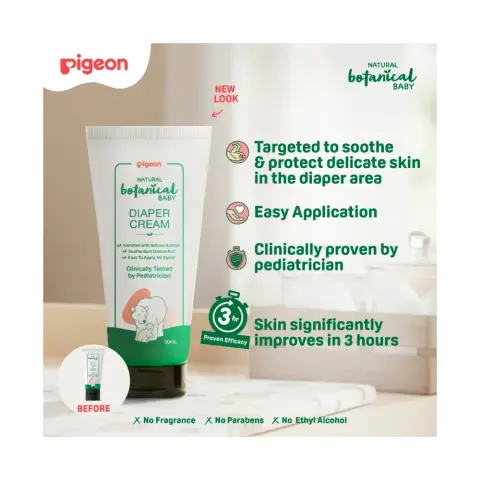 Pigeon New Born Diaper Cream 50Ml thumbnail 3