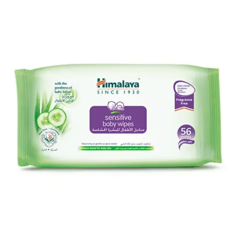 Himalaya Sensitive Baby Wipes thumbnail 1