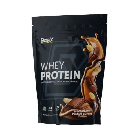 Basix Whey Protein Chocolate Peanut Butter 1Lb thumbnail 1