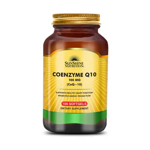 Sunshine Nutrition Coenzyme Q10 100mg 100s thumbnail 1